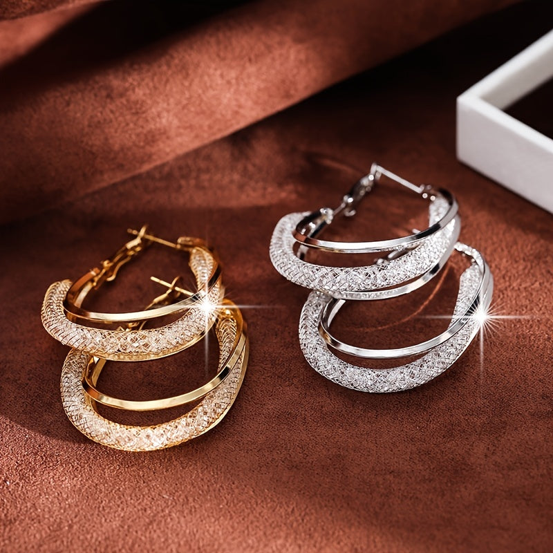 Lymphatic fashion Oval Earrings(Limited Time Discount 🔥 Last Day)