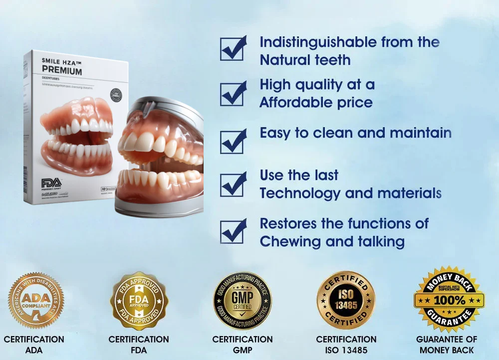 --š¦·Advanced Customized Full Denture Set𦷠{Developed by Harvard University}