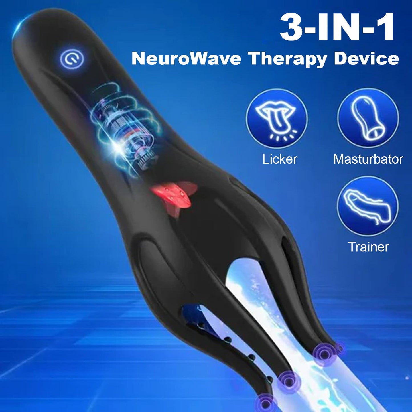 ❄️ Flash Sale 70% OFF 💪 Viraxon™ 3in1 NeuroWave Therapy Device