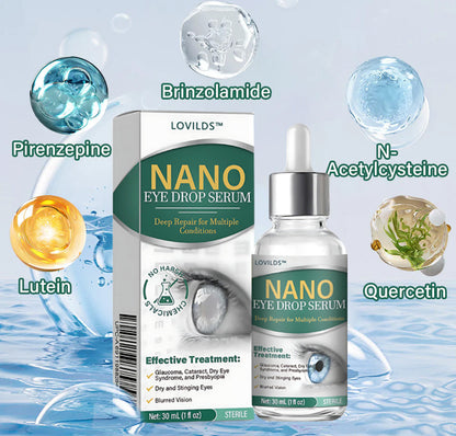 Nano Eye Drops Serum ✅FDA Approved(Suitable for presbyopia, dry eye syndrome, glaucoma, and cataracts) 👀