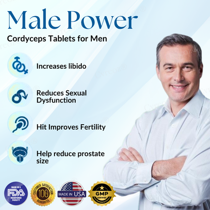 Male Power Cordyceps Tablets